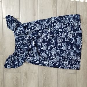 ~Tommy Bahama~ Linen Blend Off The Shoulder Dress